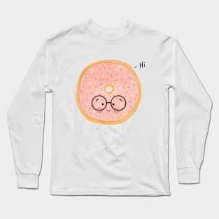 Cute Donut Long Sleeve T-Shirt